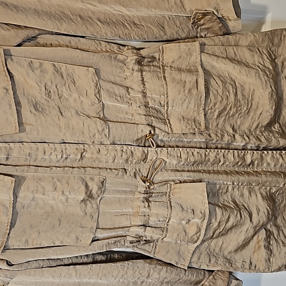 Michael Kors Lightweight Anorak Jacket size S utility satin Jacket - Picture 4 of 12